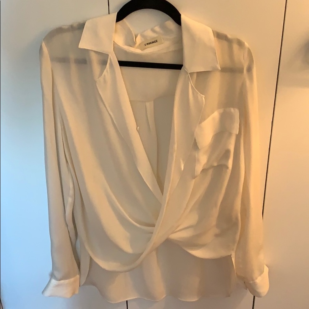 L’agence Silk blouse